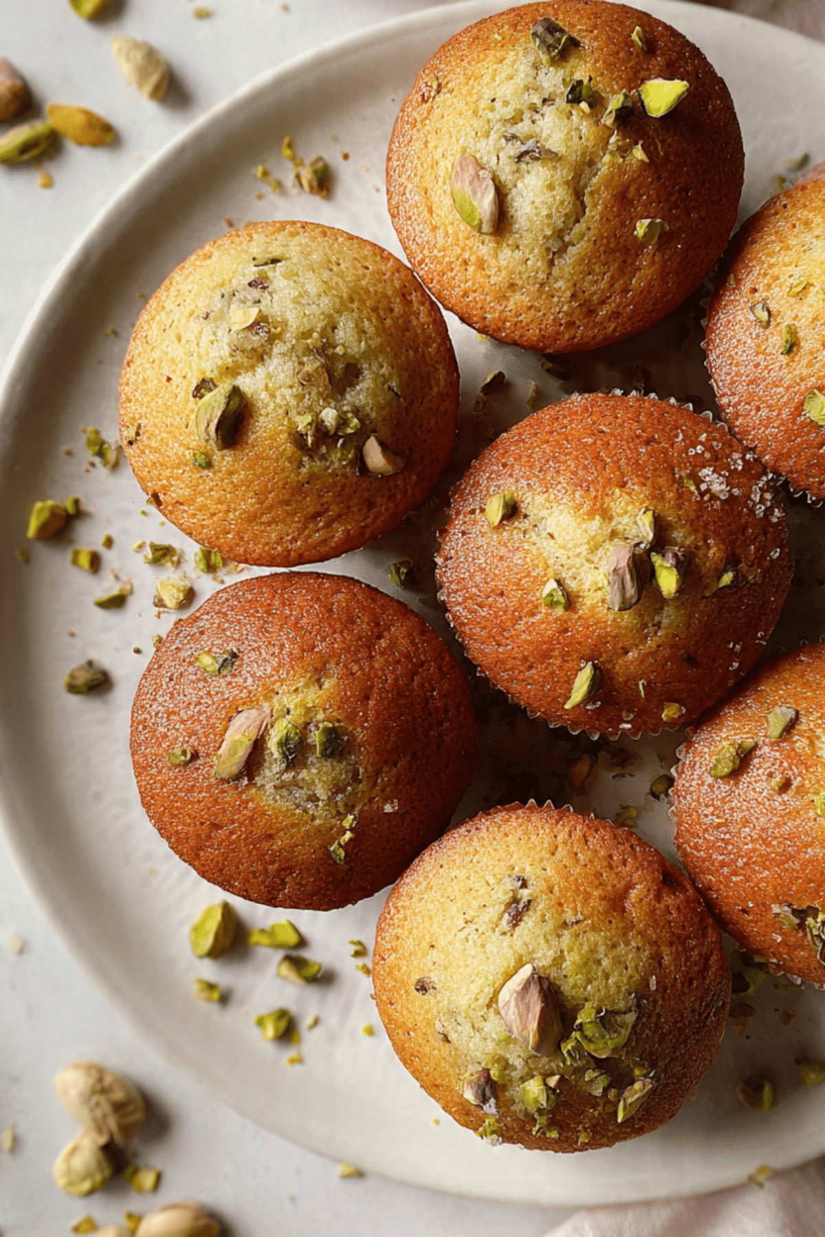 Easy Bakery-Style Pistachio Muffins