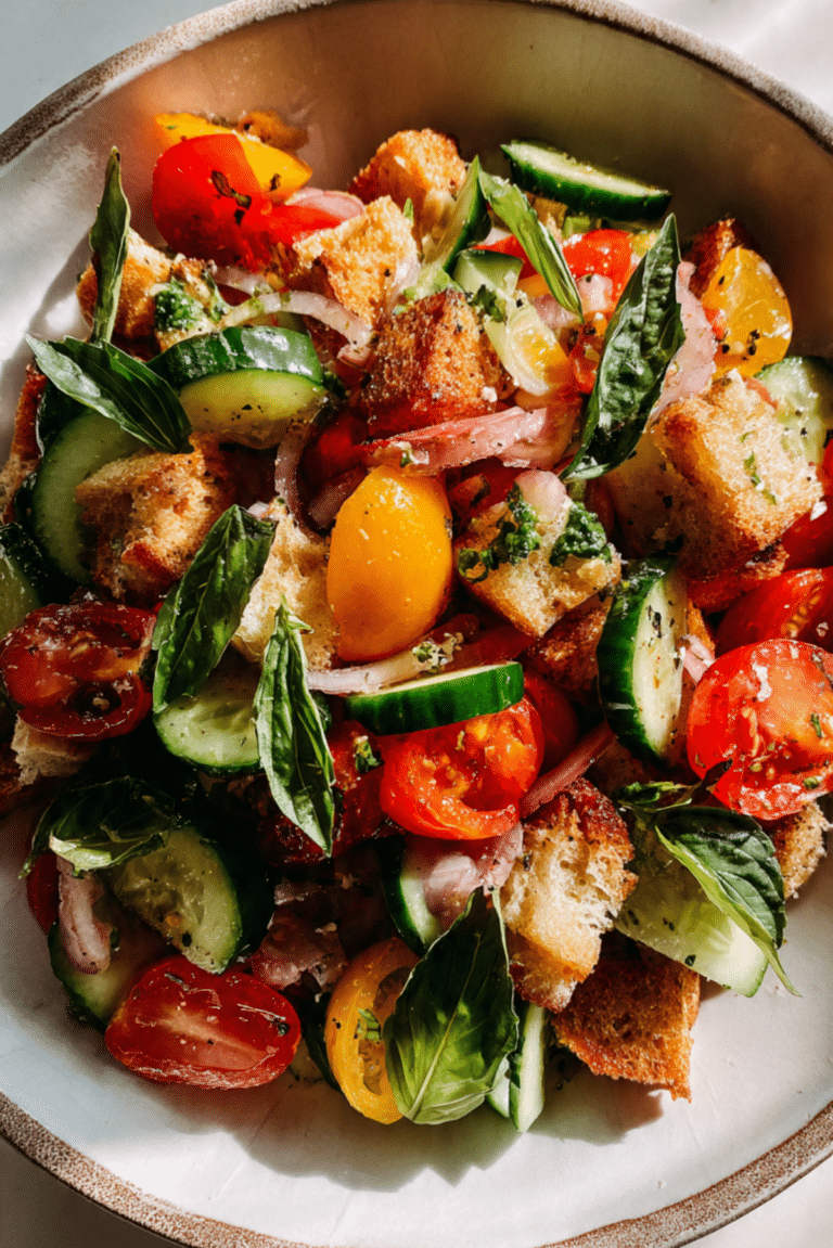 Panzanella Salad Recipe
