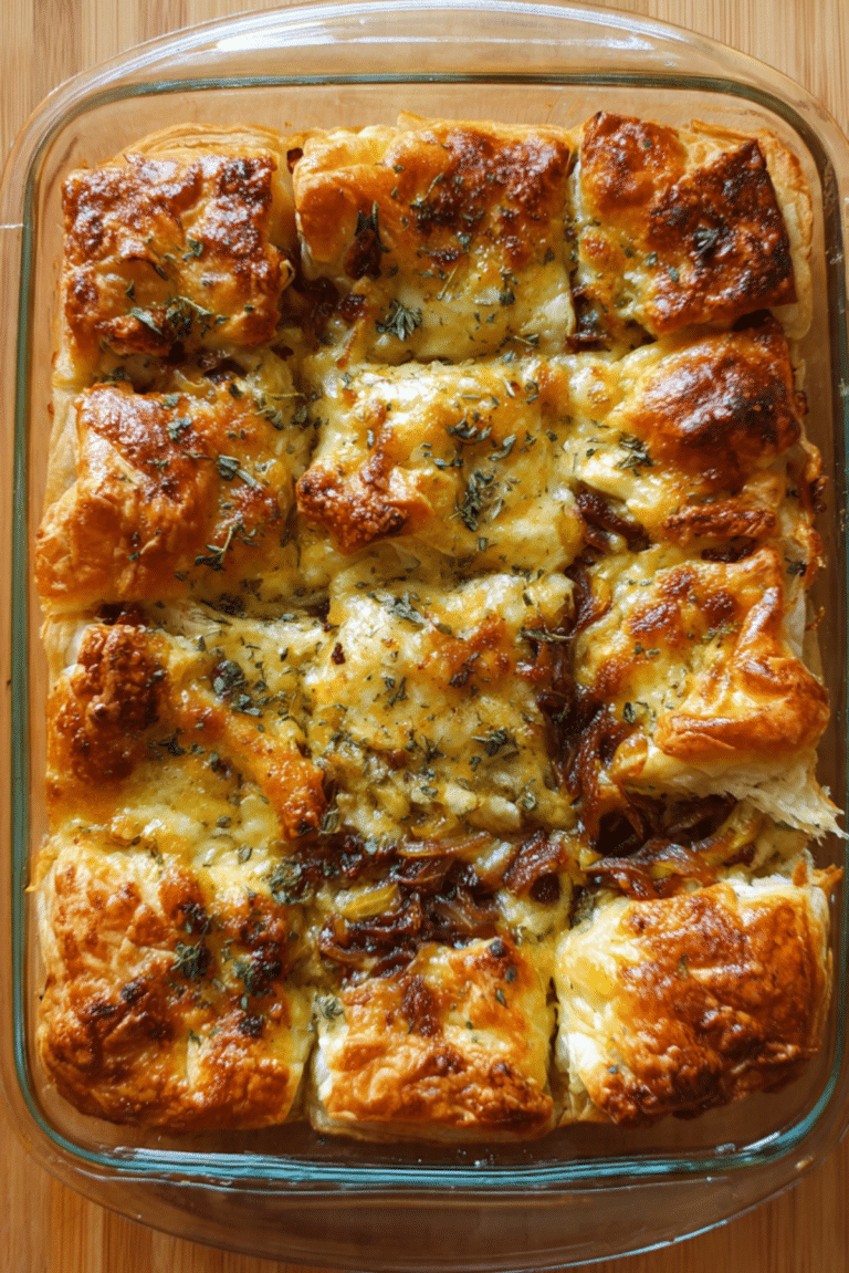 Puff Pastry Casserole