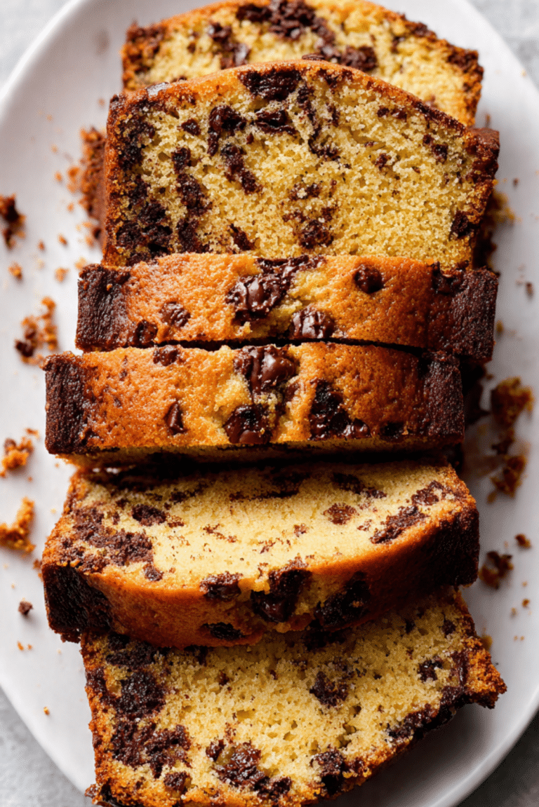 Chocolate Chip Pound Cake
