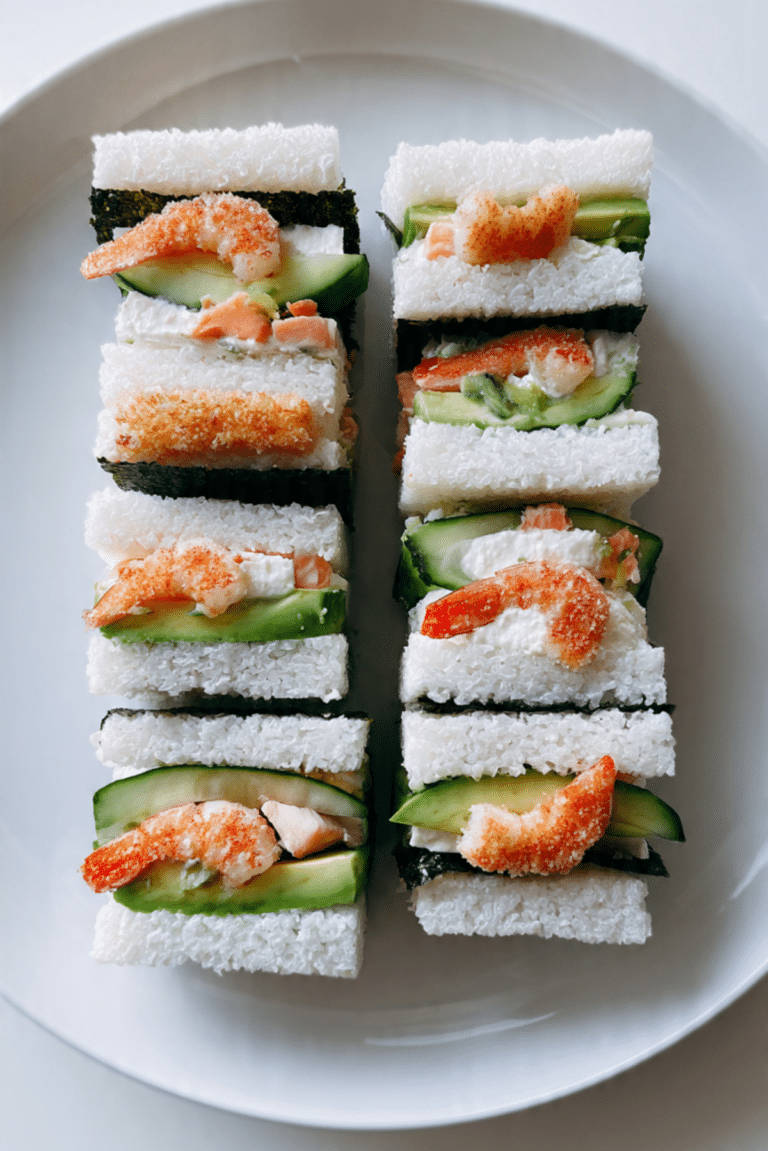 Easy Sushi Sandwiches