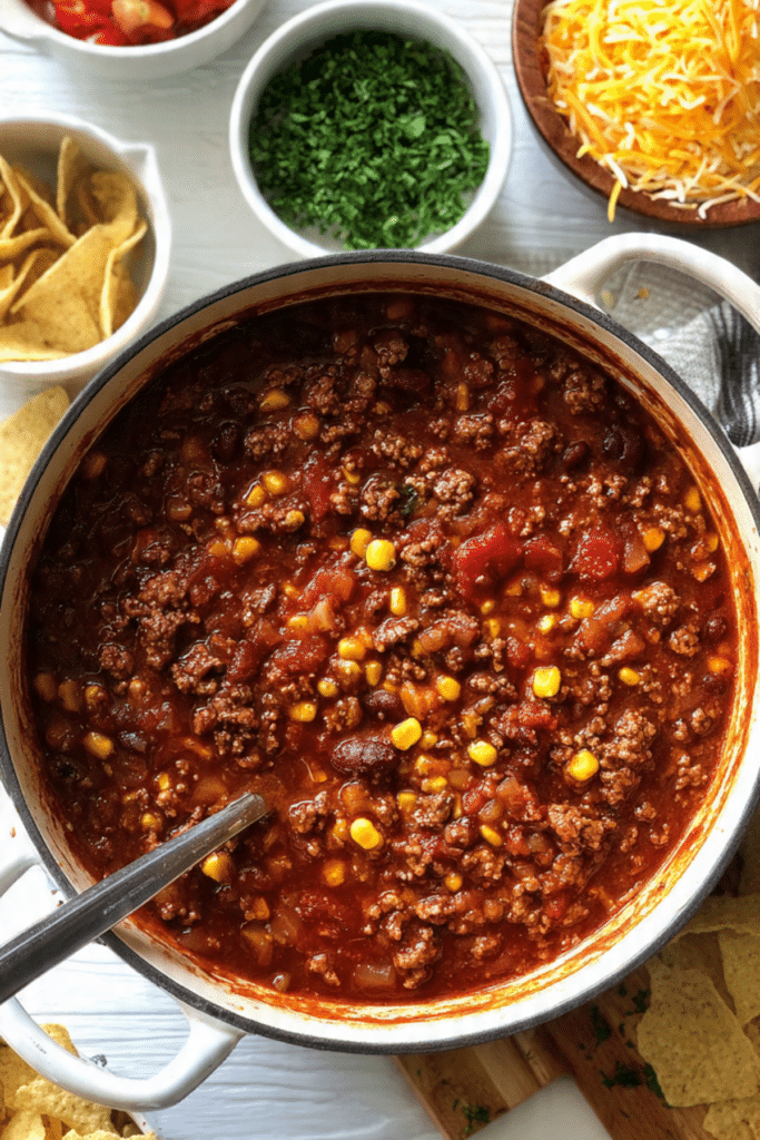 Smoked Taco Soup