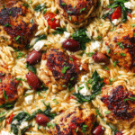 One-pan Greek Chicken and Risoni (Orzo)
