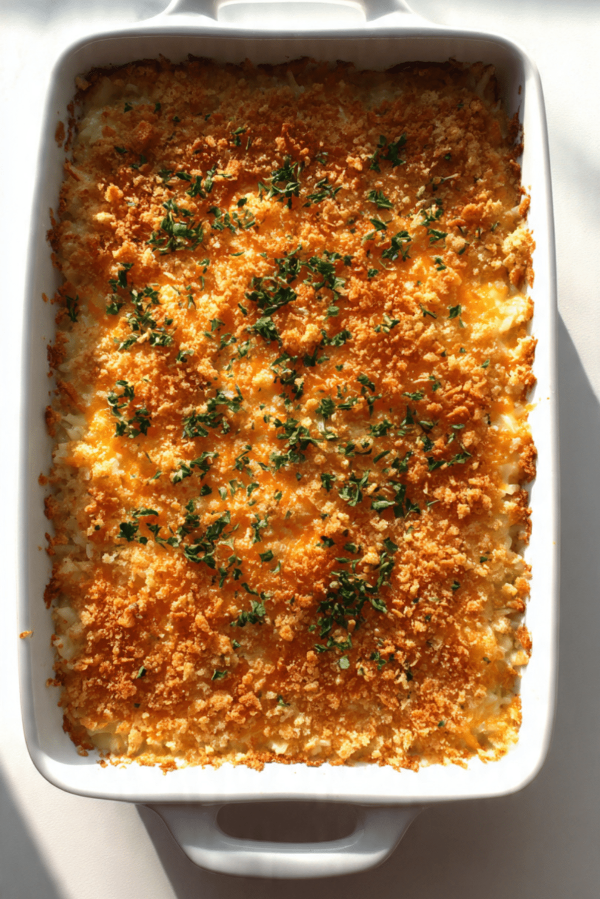 Shrimp And Rice Casserole With Cracker Topping