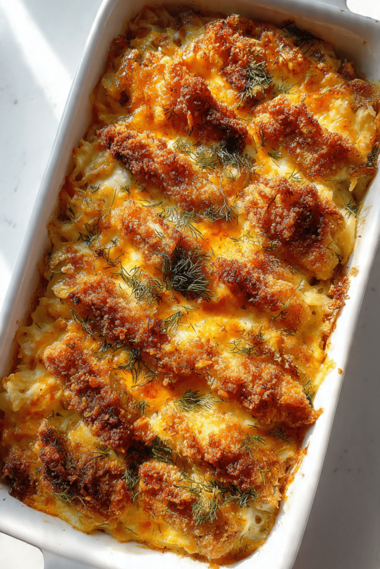 Fish Stick Casserole