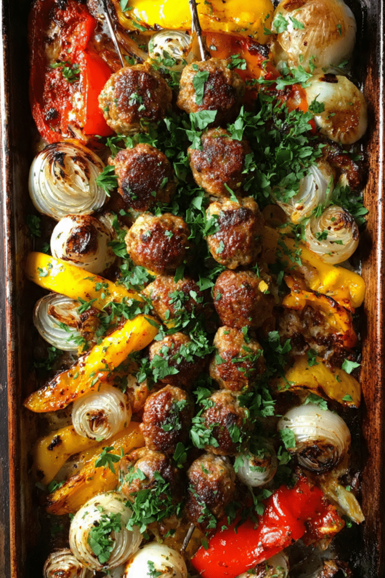 Viral Sheet Pan Kebabs