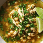 Green Chile Posole with Chicken