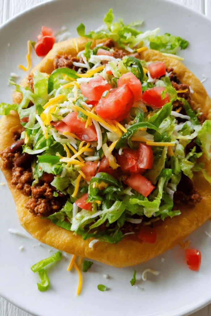 Indian Navajo Taco