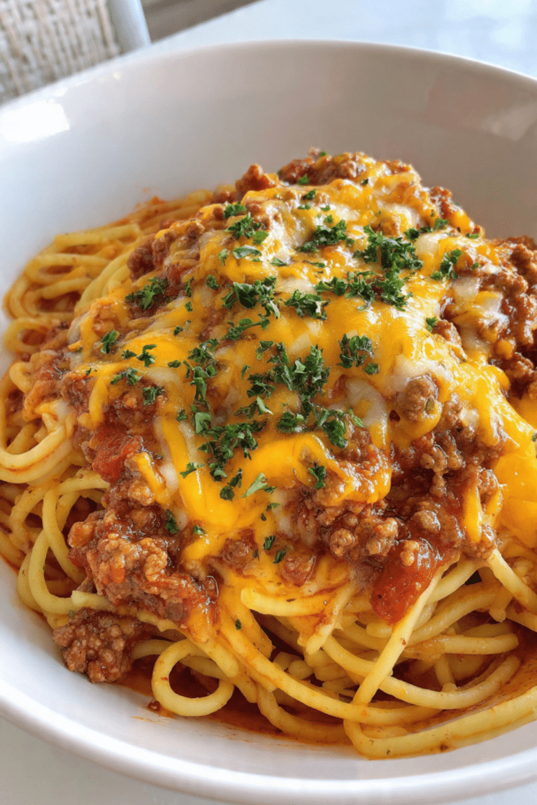 Cowboy Spaghetti Recipe