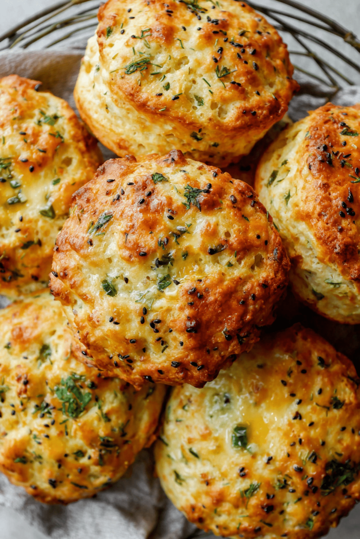 Buttermilk Cheese Scones with Garlic and Chili