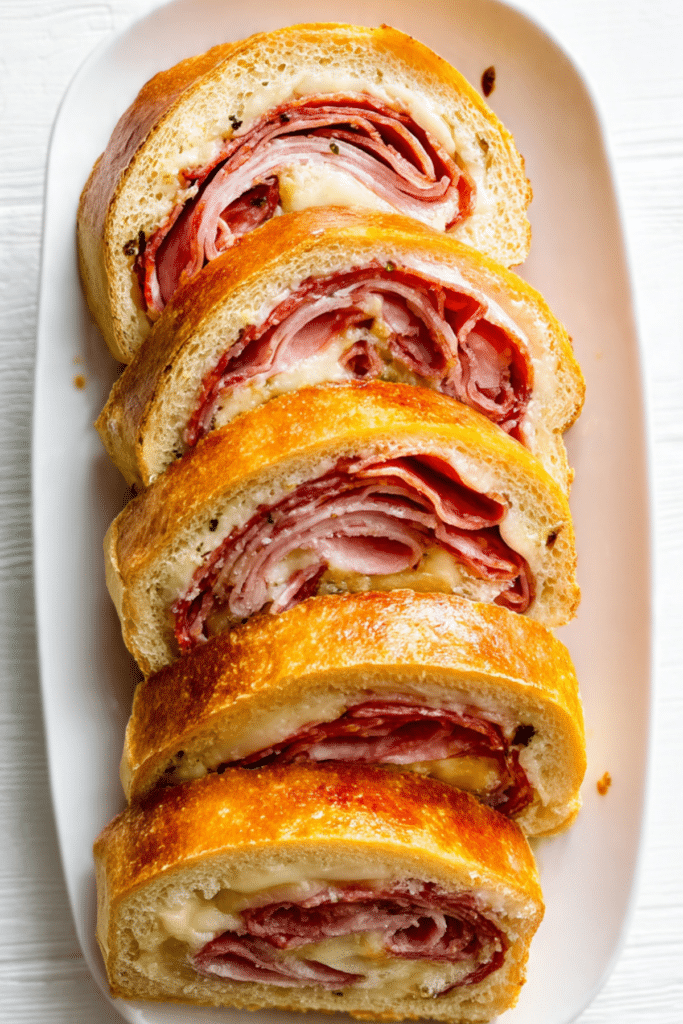 Meat Lover's Sandwich Roll