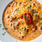 Crockpot Spicy Queso Beef Chili Recipe