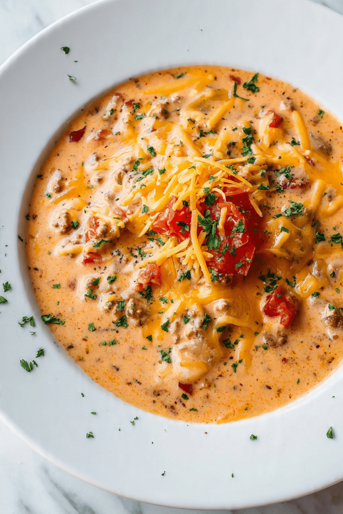 Crockpot Spicy Queso Beef Chili Recipe