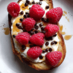 Custard Yogurt Toast