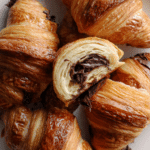 Homemade Chocolate Croissant