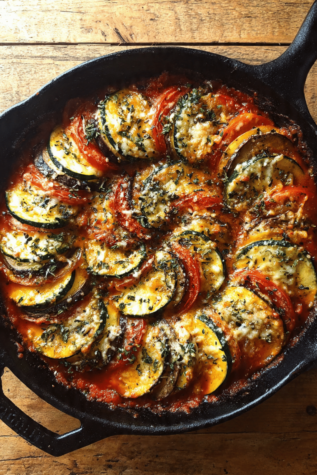 Layered Cheesy Ratatouille