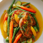 Instant Pot Turkey Steak a l’Orange with Spring Vegetables