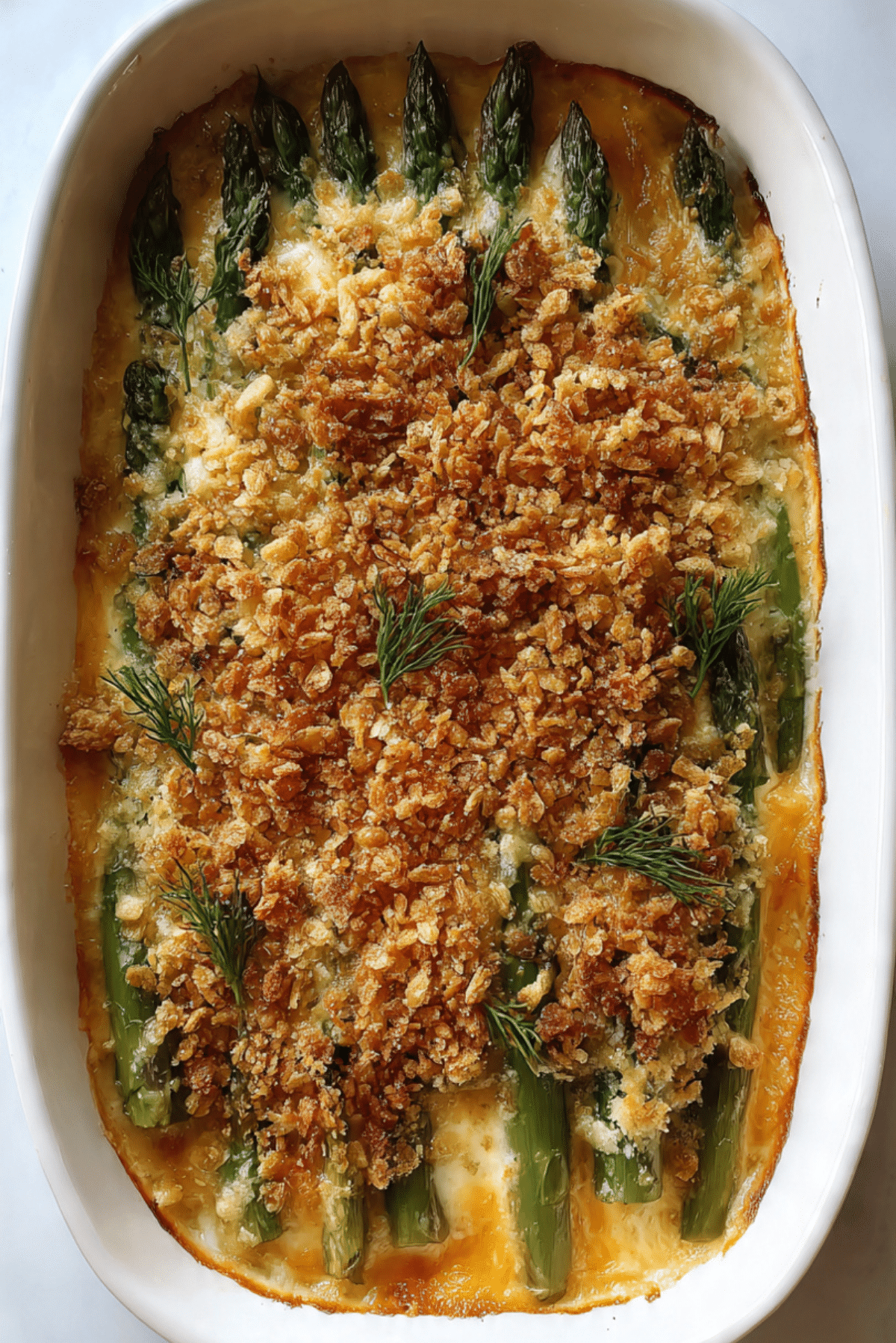 Cheesy Asparagus Casserole