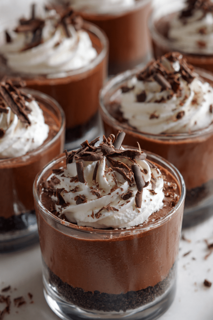 Chocolate Hazelnut Mascarpone Cups