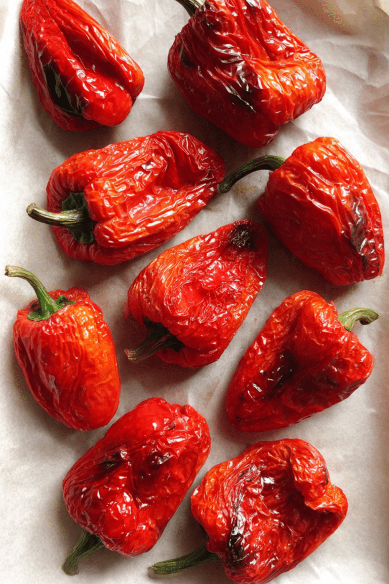 Roasted Red Peppers Recipe