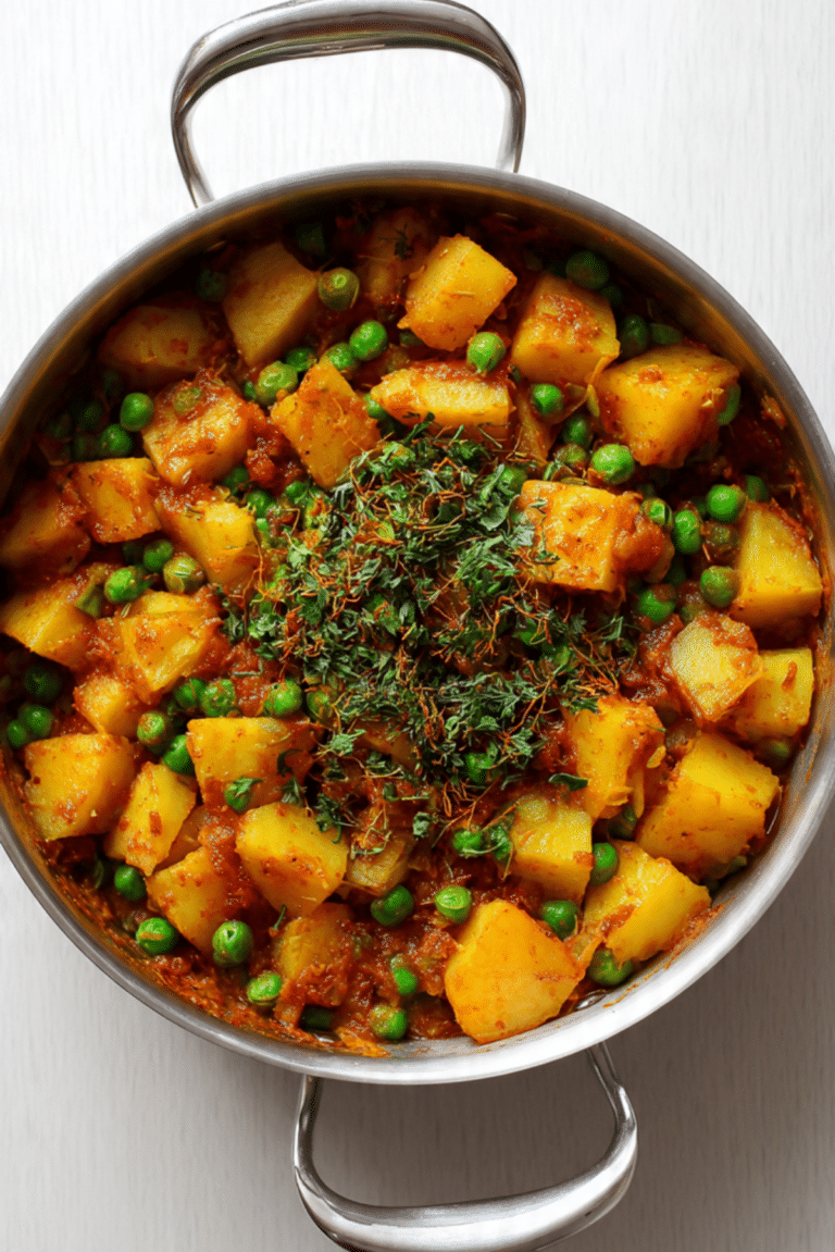 Potato and Pea Curry