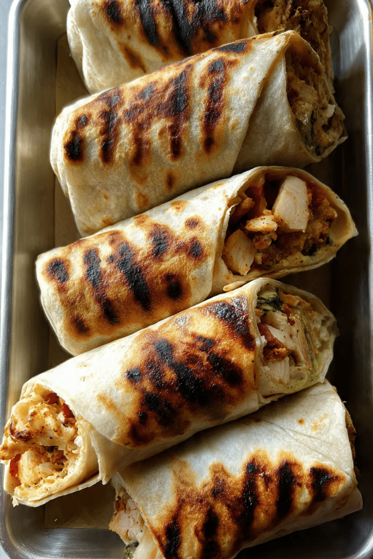 Grilled Chicken Wraps