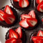 Tahini Chocolate Tarts