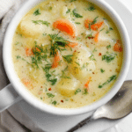 Slow Cooked Potato Soup with Dill
