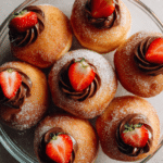 Fluffy Brioche Donuts with Creamy Chocolate Filling