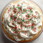 Egg Nog Layer Cake with Whipped Cream Icing
