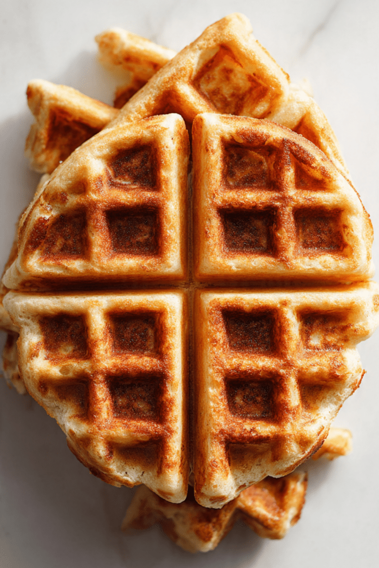 Gluten Free Sourdough Waffles