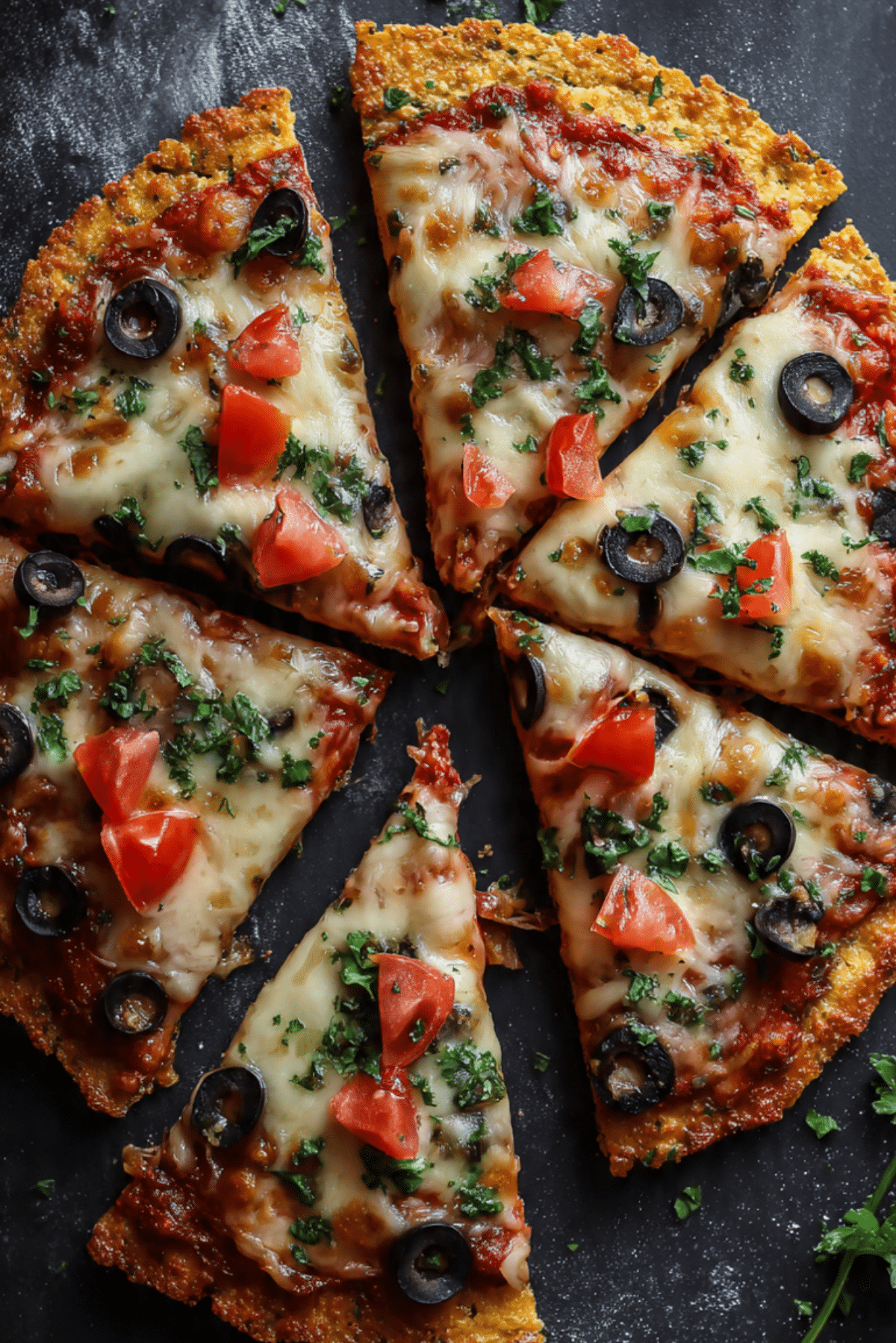 Tortilla Strip Pizza