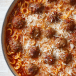 MINI MEATBALL SPAGHETTI O’S