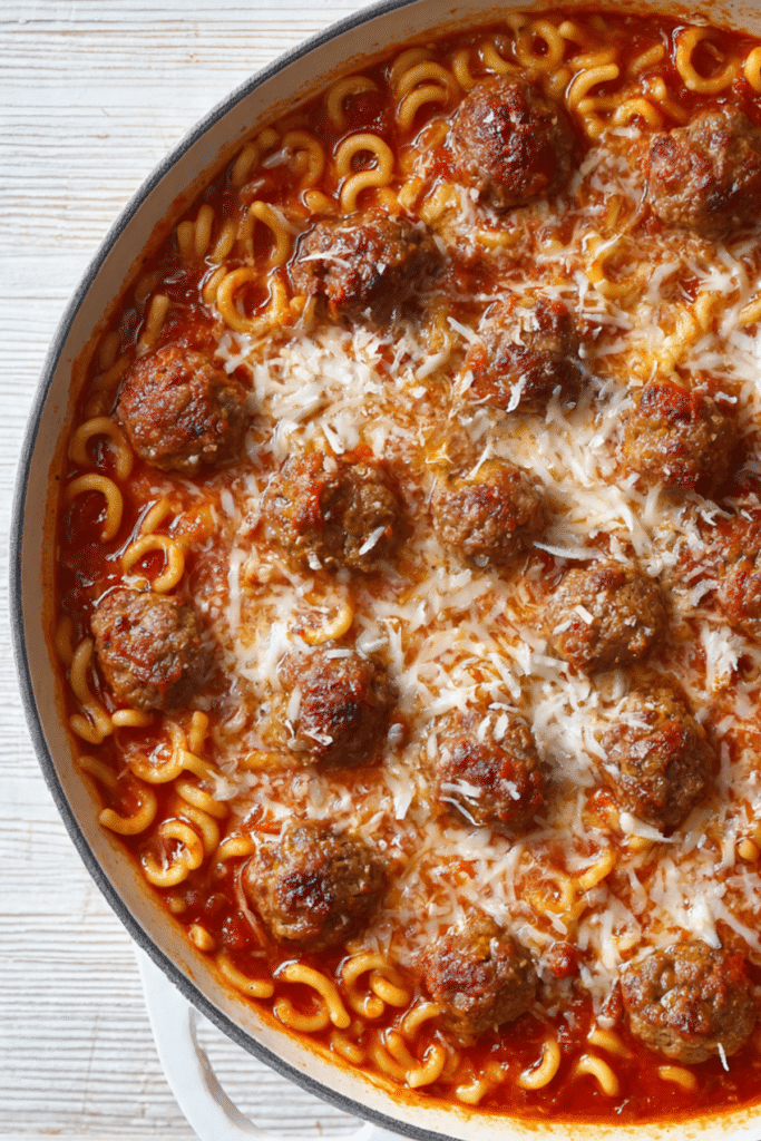 MINI MEATBALL SPAGHETTI O’S