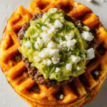 Sweet Potato Waffle Burger