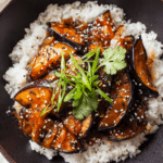 Sticky Ginger Aubergine