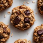 Banana Date Chocolate Oat Cookies
