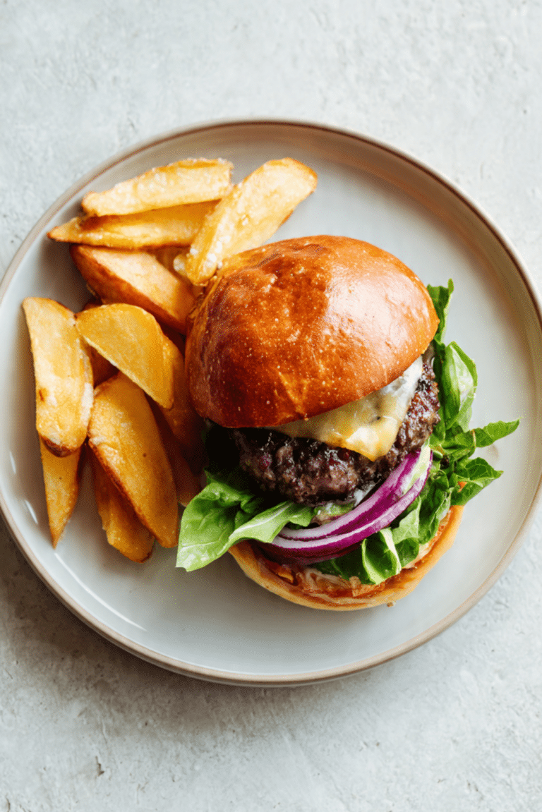 Cheeseburger & Chips