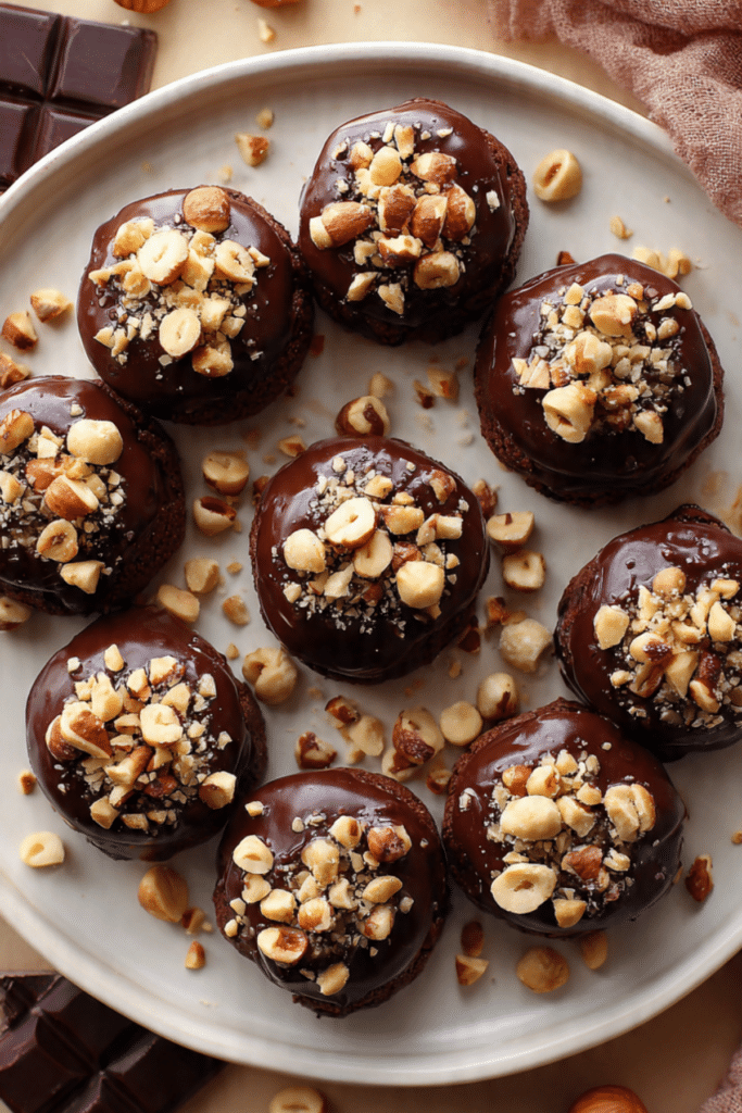 Ferrero Rocher Chocolate Hazelnut Cookies