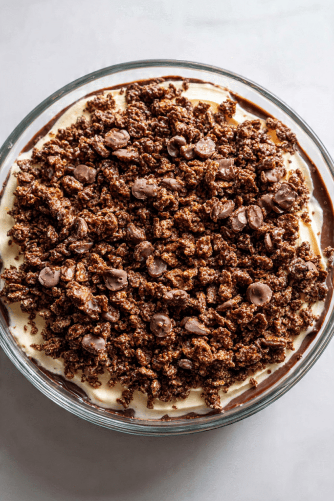 Lazy Cat Cake aka Chocolate Crunch Cake