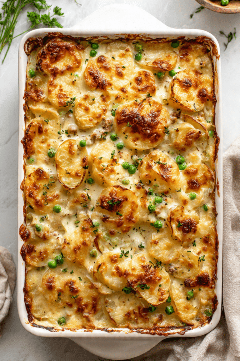 Midwest Ground Turkey Potato Casserole