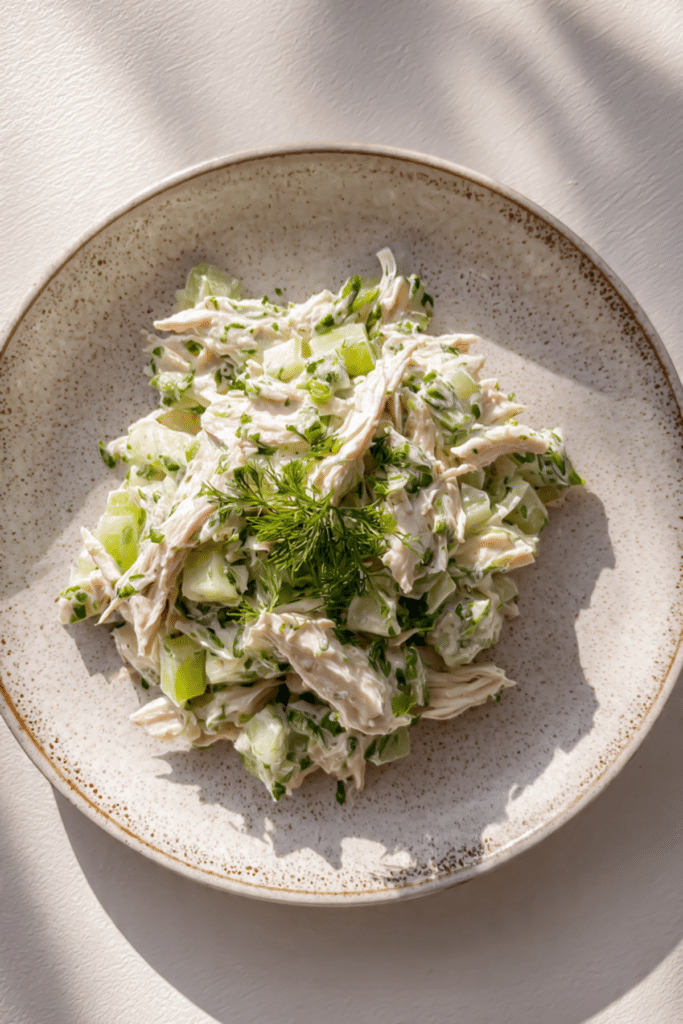 Zingy Herbed Chicken Salad