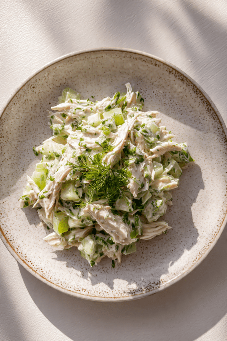 Zingy Herbed Chicken Salad
