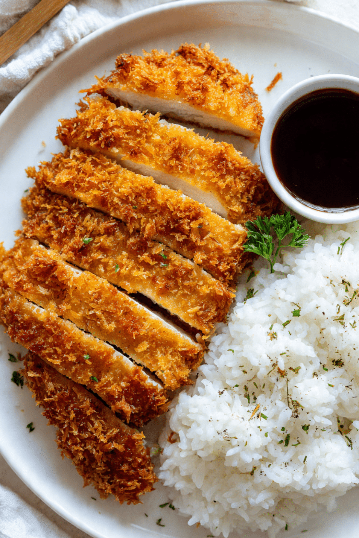 Mom’s 25-Minute Crispy Chicken Katsu