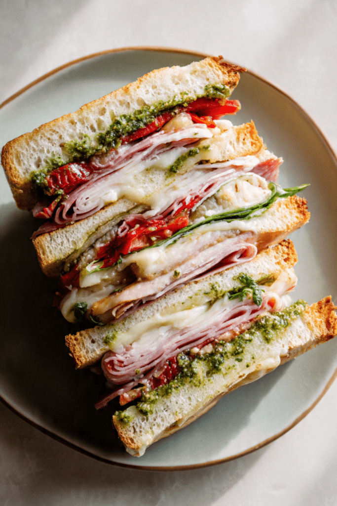 After-the-Pool Italian Sandwich