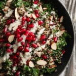 Crispy Quinoa & Pomegranate Salad