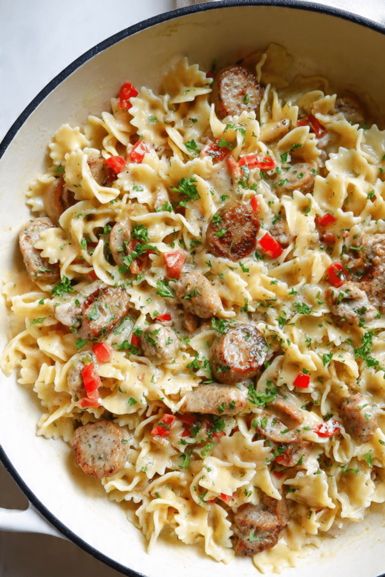 Chicken and Sausage Pasta