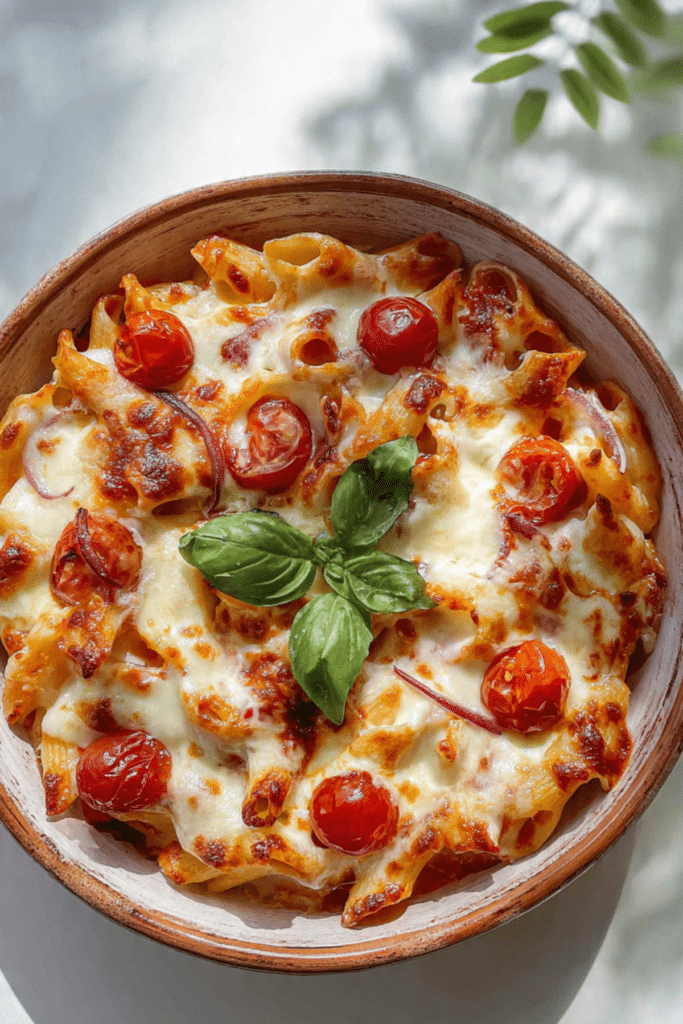 Baked Mozzarella Pasta