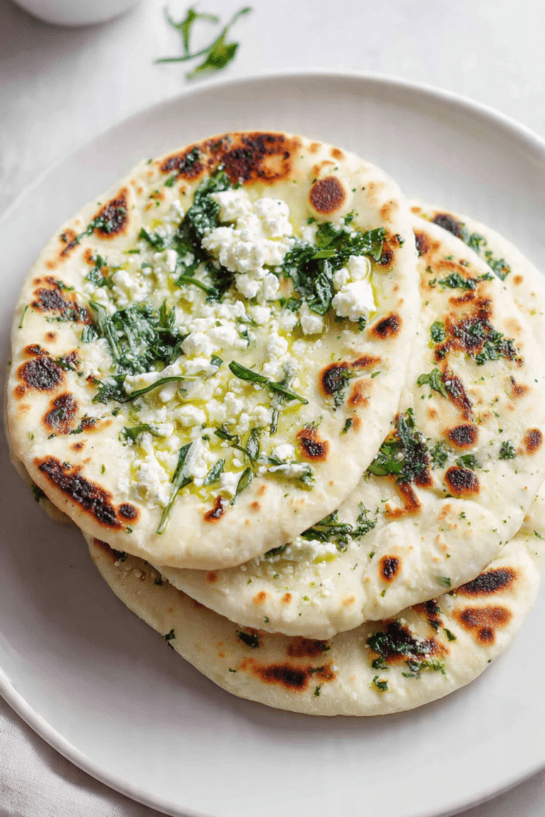 Feta Spring Flatbreads