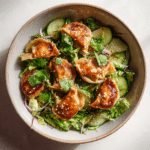 Sesame-soy Dumpling Salad